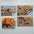 Lego Creator 31112 Wilder Löwe komplettes Set ohne OVP