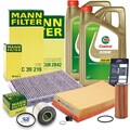 MANNFILTER INSPEKTIONSPAKET+10L CASTROL EDGE 5W-30 LL FÜR AUDI Q7 4L 3.0 TDI