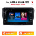 Für Mazda 3 2004-2009 Android Autoradio GPS Nav BT DAB+ OBD WIFI FM USB RDS SWC