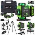 16 Line Laser Level 360° Kreuzlinienlaser Selbstnivellierend Wasserwaage +Stativ
