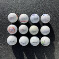 12 Golfbälle Pinnacle  