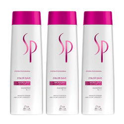 Wella SP Color Save Shampoo 250ml X3