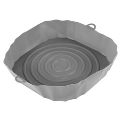 20 Cm HeißLuftfritteuse Backofen Backblech BrathäHnchen Korbmatte AirFryer 6179