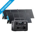 BLUETTI EB3A 600W Powerstation Solargenerator LiFePO4 mit 120W 200W Solarpanel