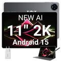 2025 Neu Tablet Android 15 24GB RAM+256GB 8000mAh 10 Zoll 13MP+8MP 5G WlFl USB-C