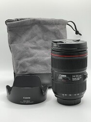 CANON EF 24-105mm 1:4L IS USM II OBJEKTIV - SEHR GUT - E F 24-105mm f/4.0L MK2