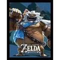 Legend Zelda Breath of the Wild Daruk gerahmtes Bild Game Spiel Zocken Nintendo