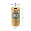 Ölfilter Öl Filter für MAN TGL I 4.6 6.9 UFI 25.095.00 2005 - 2022