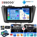 9" Android13 Head Unit Radio GPS SAT Navi Carplay BT DAB für Mazda MX5 2010-2015