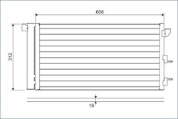 VALEO 818005 Kondensator, Klimaanlage passend für FIAT