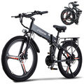 Elektrofahrrad E mountainbike 800W 26 Zoll Shimano eBike Fatbike Pedelec e Mtb