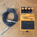 Boss Turbo Distortion DS-2 Gitarrenpedal 1997 Made in Taiwan Orange Original