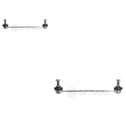 2x OPTIMAL Koppelstange stange Stabilisator hinten passend für MINI Mini
