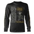 Langarm-T-Shirt Gojira 'Fortitude Tracklist' Bio-Baumwolle - NEU