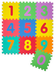 Spielmatte 26tlg Spielteppich Puzzlematte Kinderteppich Matte Schutzmatte NEUrutschfest - pflegeleicht - wärmeisolierend 