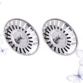 2 Pcs Metall Ablauf Abfall Stecker Küche Sink Stopper Waschbecken Sieb