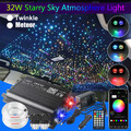 RGB Sternenhimmel LED Auto Lichtfaser Glasfaser Optik Starry Deckenleuchte APP