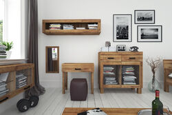 Anrichte Ringo Wildeiche 105x45x105cm mit 2 Türen und 2 Schubladen