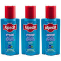 Alpecin HYBRID 3 x 250ml Coffein Shampoo stärkt Haarwurzeln - bei juckender Haut