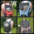 Haustier Rucksack Hunderucksack Tiertragetasche Katze Hunde Taschen Braun Farbe