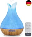 400ml Aroma Diffuser für Duftöle, Ultraschall Luftbefeuchter Aromatherapie Öle D