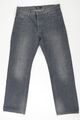 Baldessarini Herren Jeans Hose W36 L32 36/32 grau dunkelgrau stone gerade Denim