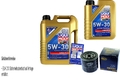 INSPEKTIONSKIT FILTER LIQUI MOLY ÖL 6L 5W-30 für Mazda 6 Kombi GH 2.2 MZR-CD