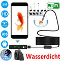 USB Wifi Endoskop Inspektion Kamera 5M 8 LED Endoscope für iPhone Android Handy