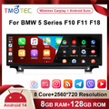 14.9" Android Autoradio 8+128GB CarPlay GPS Nav Für BMW 5er F10 F11 F18 NBT CIC