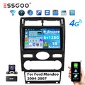 DAB+ Autoradio Android 14 Carplay 8-Core Für Ford Mondeo 2004-2007 GPS Bluetooth