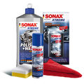 SONAX XTREME Set Polish & Wax 3 0202200 + Protect & Shine 02221000 Hybrid NPT 