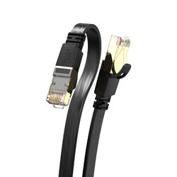 CAT 8 Flach Patchkabel Flachkabel Netzwerkkabel RJ45 DSL LAN Flach Kabel 0,5-10m