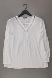 ⭐ Esprit Langarmbluse Comfort Bluse für Damen Gr. 40, M weiß aus Viskose ⭐