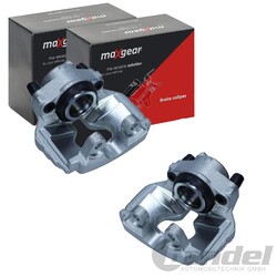 2X MAXGEAR BREMSSATTEL VOR DER ACHSE VORNE PASSEND FÜR VW MULTIVAN TOUAREG