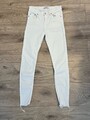 Zara woman premium denim skinny Jeans Hose weiß Gr. 34