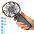 Mini Ventilator USB Fan Tischventilator Tragbare Leiser Handventilator