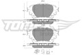 Bremsbelagsatz Scheibenbremse TOMEX Brakes TX 19-81 für TOYOTA RAV 5 VAN bZ4X RX
