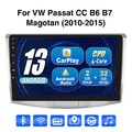 10.1" Android 13 Carplay Autoradio Für VW Passat B7 CC 10-2015 GPS NAV BT RDS