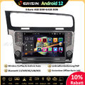 8-Kern Android 12.0 Autoradio GPS Für VW Golf 7 VII DAB+Wifi Navi DSP CarPlay 4G
