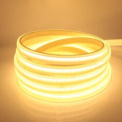 COB LED Stripe Streifen Dimmbar Band Leiste Lichterkette keine Lichtpunkte 230V