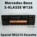 Original Mercedes W126 Radio Special BE2210 Becker S-Klasse V126 Kassettenradio