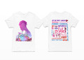 Rosa Karneval 2023 Musik Sommertour | Vorder- und Rückseite Druck | Unisex T-Shirt