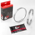 2x ABS RING SENSORRING VORDERACHSE BEIDSEITIG 48 ZÄHNE FÜR CITROËN *NEU*
