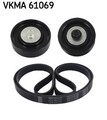 SKF Keilrippenriemensatz VKMA 61069 für TOYOTA