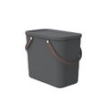ROTHO Aufbewahrung Boxen mit Deckel 25L Albula Kunststoffbox Stapelbox Regalbox