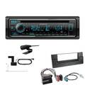 Kenwood KDC-BT760DAB Autoradio DAB+ CD Bluetooth für BMW X5 2000-2006 schwarz