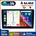 DAB+ Carplay Autoradio Android 14 Für Ford Transit Tourneo Custom 2018-2022 GPS