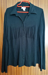 Heine Shirt Bluse/Tunika in Schwarz Gr. 40/42