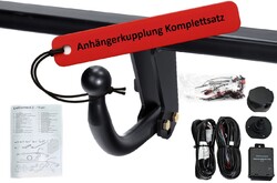 Anhängerkupplung Autohak starr +ES 13 uni. für VW Caddy IV Bus BJ 05.15-09.20