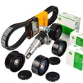 CONTI 6PK2490 Keilrippenriemen-Satz + Spanner für Audi A4 A6 A8 Q7 2.7 3.0 TDI